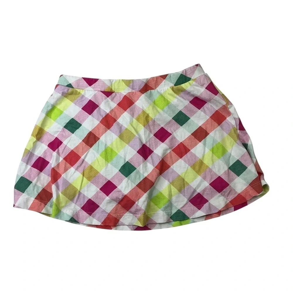 Girls Skorts Clothing Bundle Lot of 3 Mini Skirt Skorts Multicolor Patterns Sz M